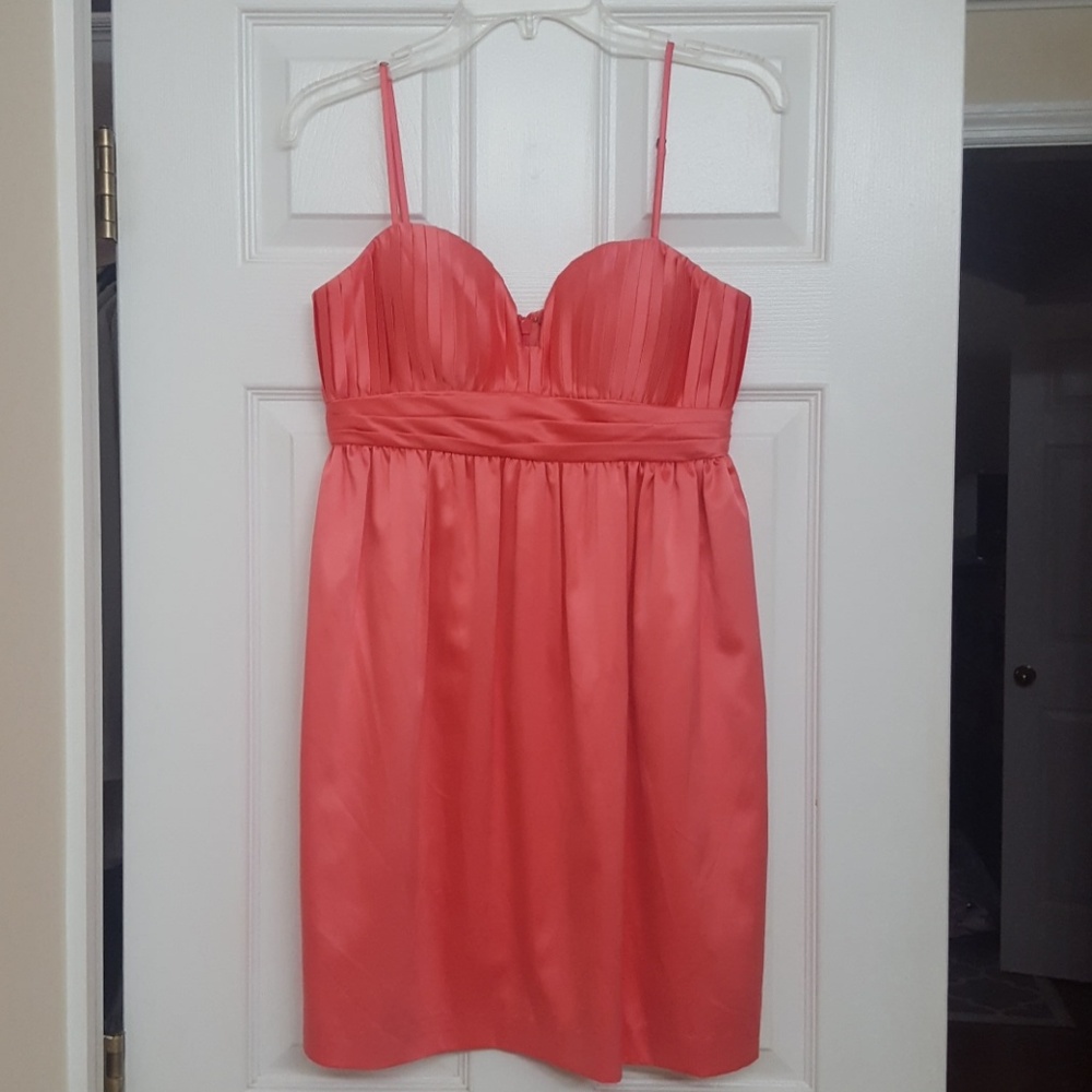 NWT BCBGeneration Pleated Silky Pocket Dress